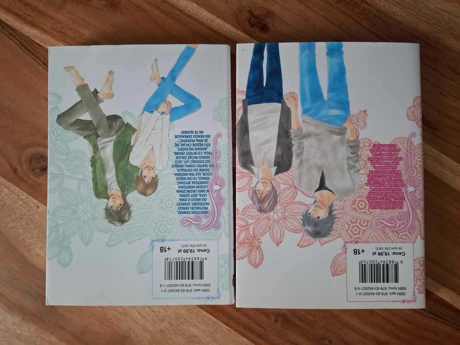 Zawrócić czas. Tom 1 i 2 Sakiya Haruhi Yamamoto Kotetsuko, Manga BL