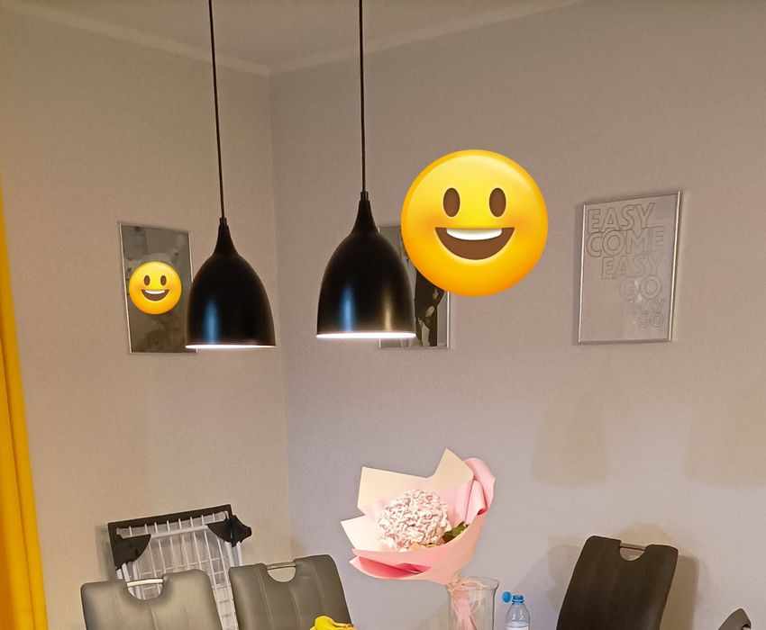 Lampa sufitowa do jadalni