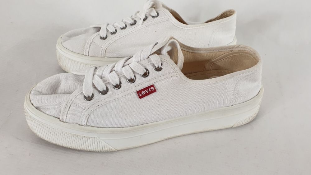 levis białe ADIDASY trampki TENISÓWKI r 39