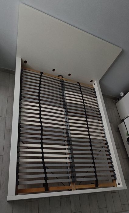 Łóżko MALM Ikea 140x200 Białe Łódź Widzew