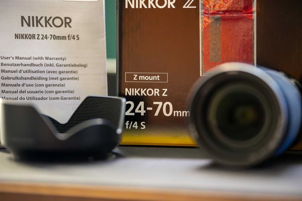 Nikon Nikkor Z 24–70 mm f/4 S + filtr NiSi UV 72 mm