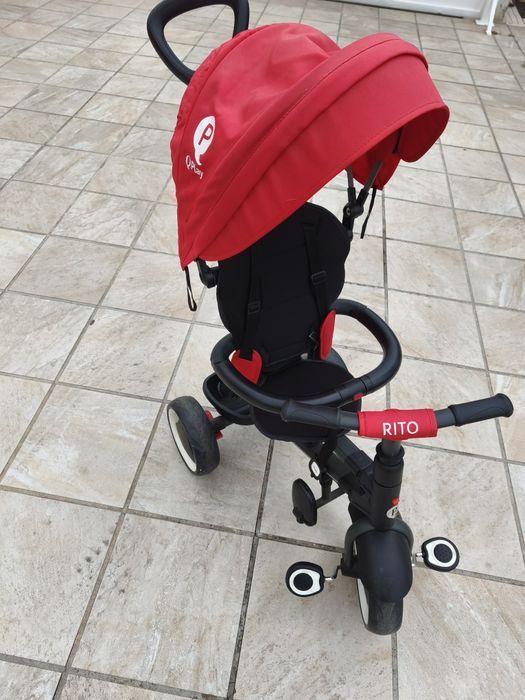 Triciclo Evolutivo Dobrável QPlay Rito - Vermelho