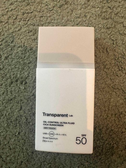 Transparent Lab Oil Control Ultra Fluid Cica Sunscreen Matujący SPF50+100ml 08076(1)