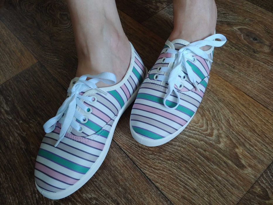 Новые мокасины кеды (стелька 25,2см) 38-39 размер тапочки