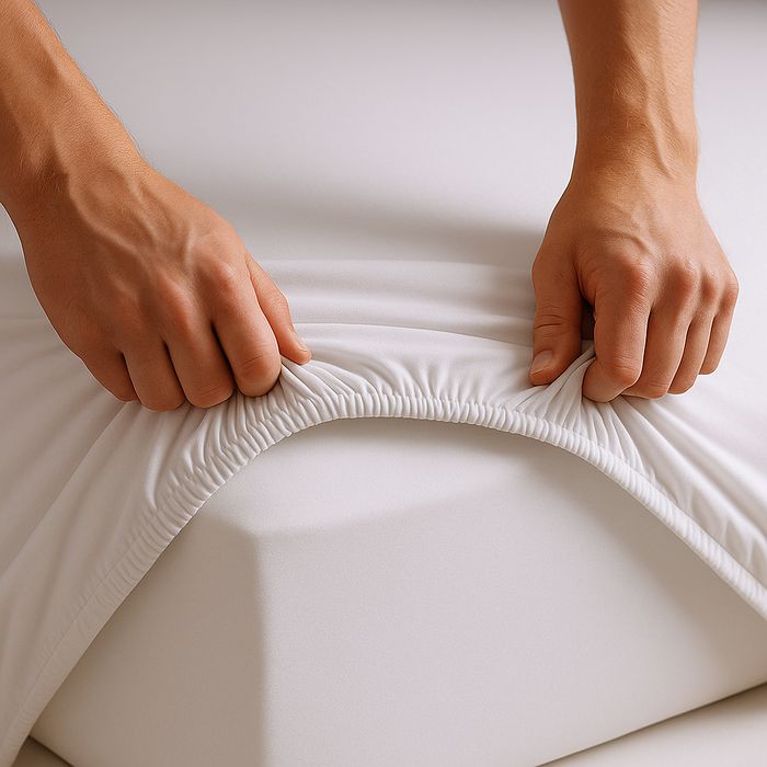 Luksusowe Prześcieradło jersey z gumką 140x200 160g/m2