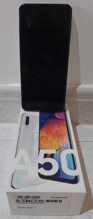 Samsung Galaxy A50 branco pérola