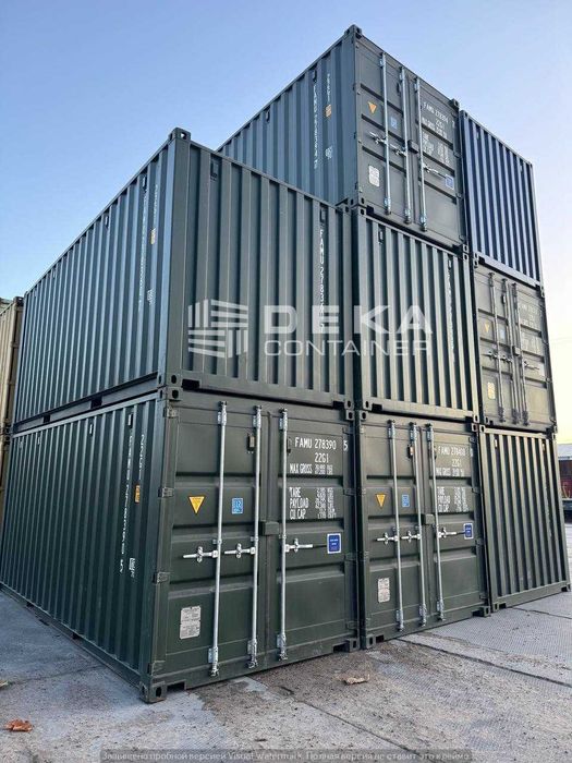 20-футові НОВІ контейнери 20ft Dry Cube NEW Краща ціна