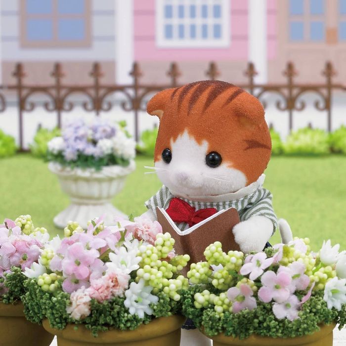Набір Sylvanian Families Maple cat family Сімʼя рудих кленових котів