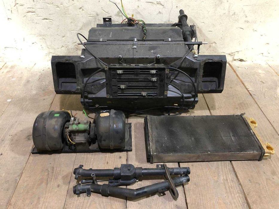 Пічка в зборі MAN L2000 | моторчик, радіатор, кран, корпус, перемикач