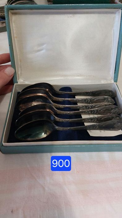 Мельхиор столовые приборы разные