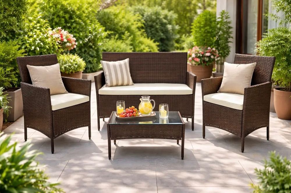 ‼️ Комплект садовой мебели Меблі садові з ротангу ! Комплект меблів ‼️