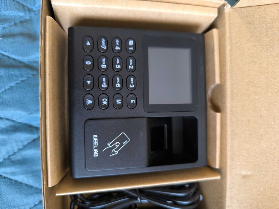 Máquina biométrica com impressão digital nova