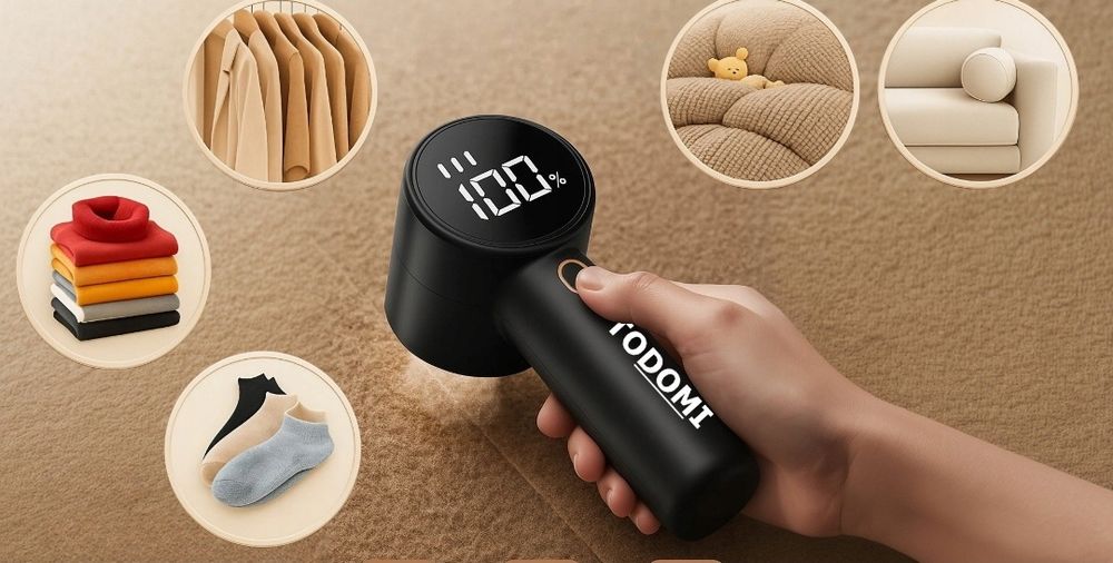 GOLARKA do ubrań swetrów wyświetlacz LED Ładowanie USB MOCNA