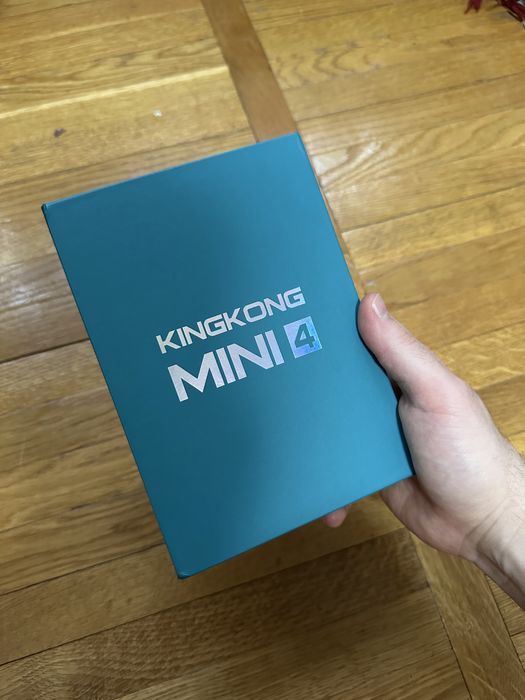 Cubot KingKong Mini 4 - 16/128 Гб, екран 4,7”, 4700 мАг, NFC, IP69