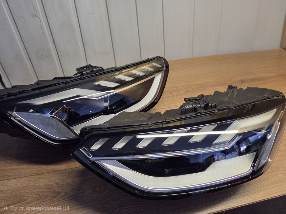 Фари оптика matrix led Audi A4 b9  15-24 рік ліхтарі GTS