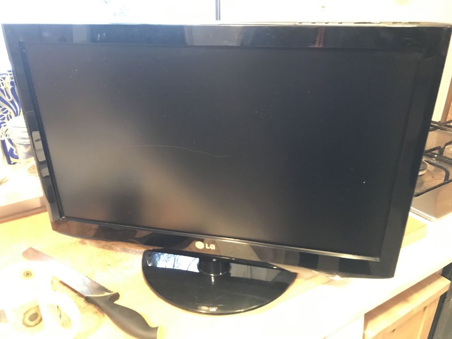 Monitor olg 22 cali-zobacz stan z pilotem szczecin
