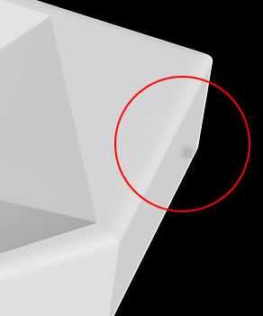 Уцінена Раковина, Умивальник накладний Luxor Calvin, Найнижча Ціна!