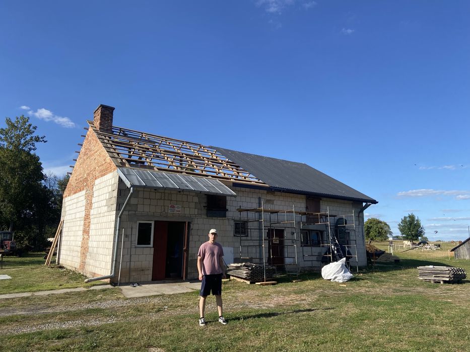 Usługi dekarskie, pokrycia, remonty, wymiany dachów, konstrukcje.