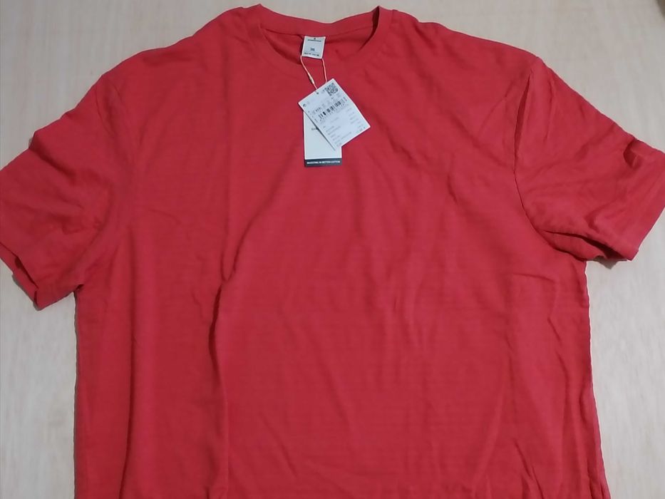 T-shirt de manga curta Springfield cor coral tamanho XXXL