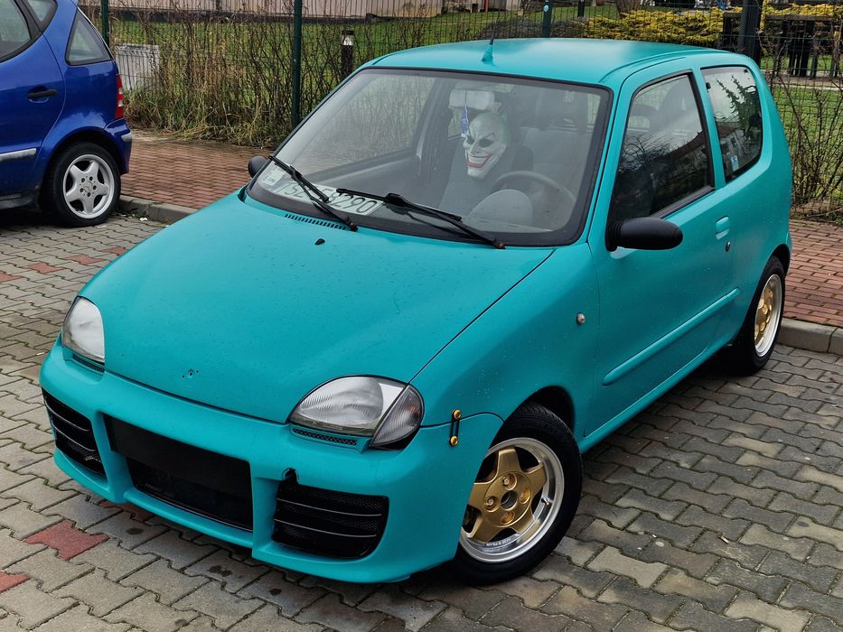 Fiat Seicento 1.1 LPG Jedyny Taki Schumacher Abarth Sporting
