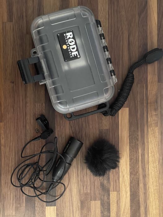 microfone de lapela rode lavalier XLR