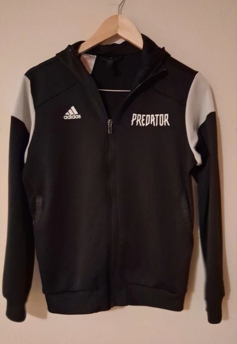 Bluza sportowa Adidas M-L unisex rozpinana z kapturem  predator intensywne treningi
