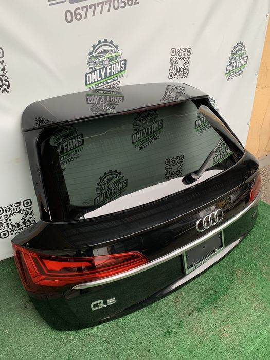Audi Q5 80A 2021-2024 кришка багажника двері ляда чорний чорна lY9T