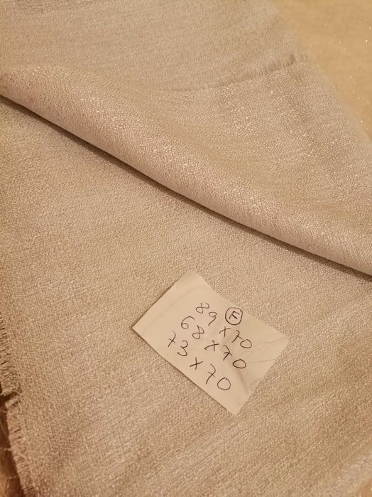 Vários Tecidos p/ cortinados / Decoração - Medidas nas fotos
