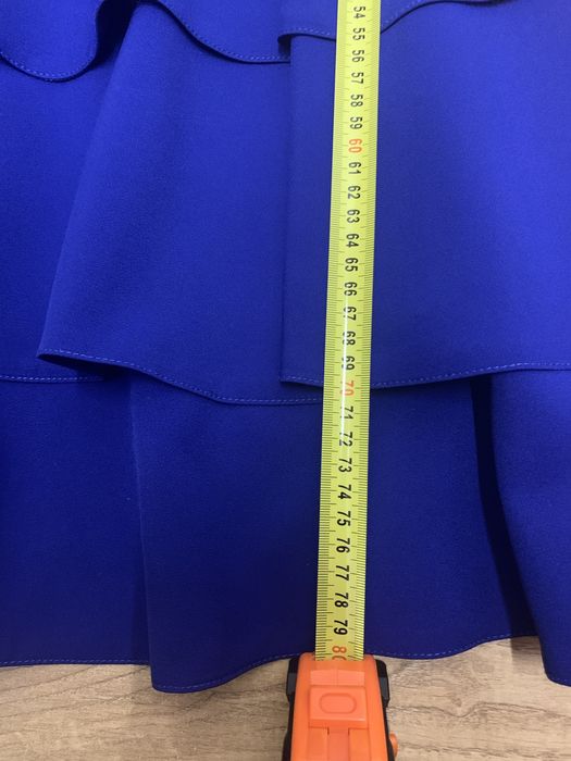 Sukienka kolor chabrowy