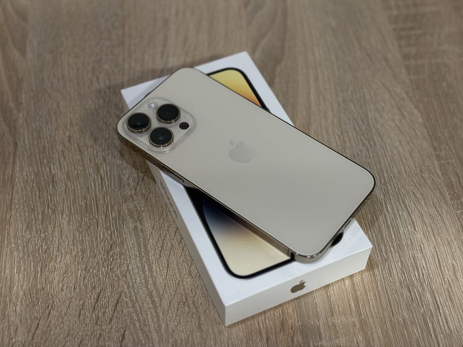 iPhone 14 Pro Max 256GB | Kondycja 100% | Gold | Gwarancja