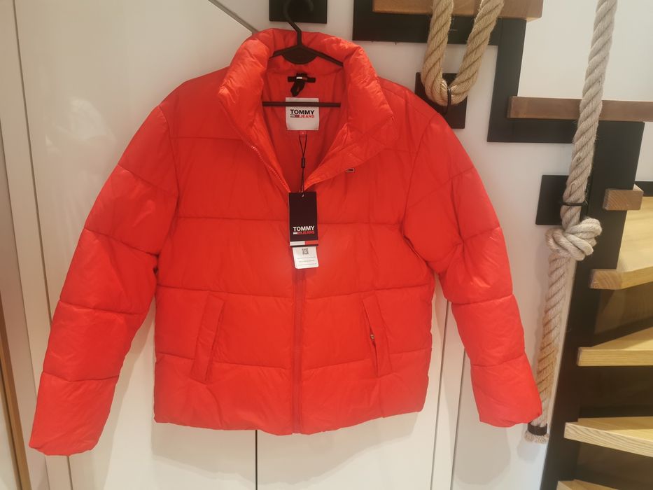 Kurtka zimowa, puchowa pikowana Tommy Jeans, Hilfiger
