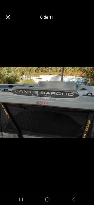 Tenda de tejadilho James Baroud Evolution XL