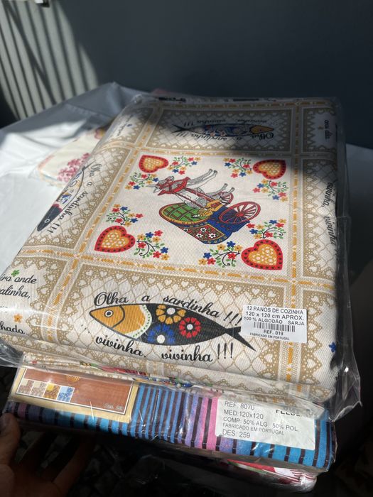 Toalhas de 120x120cm a 5€
