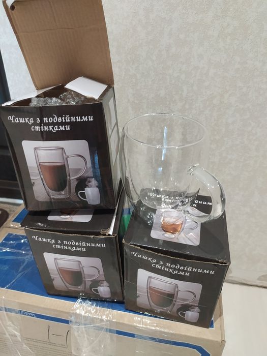 Чашка с двойными стенками