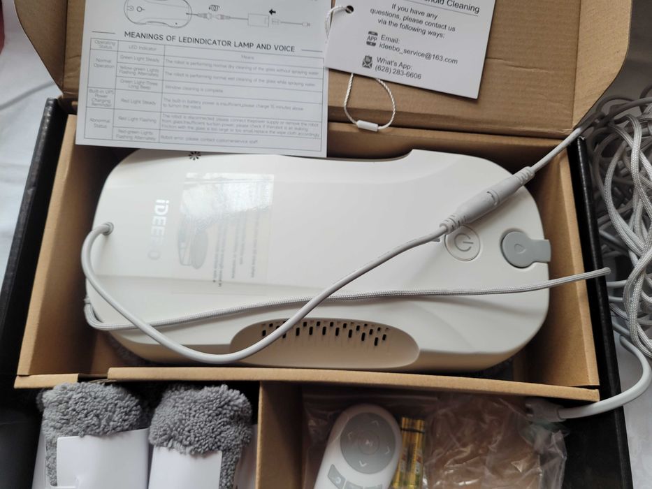 Robot do mycia okien ideebo e300