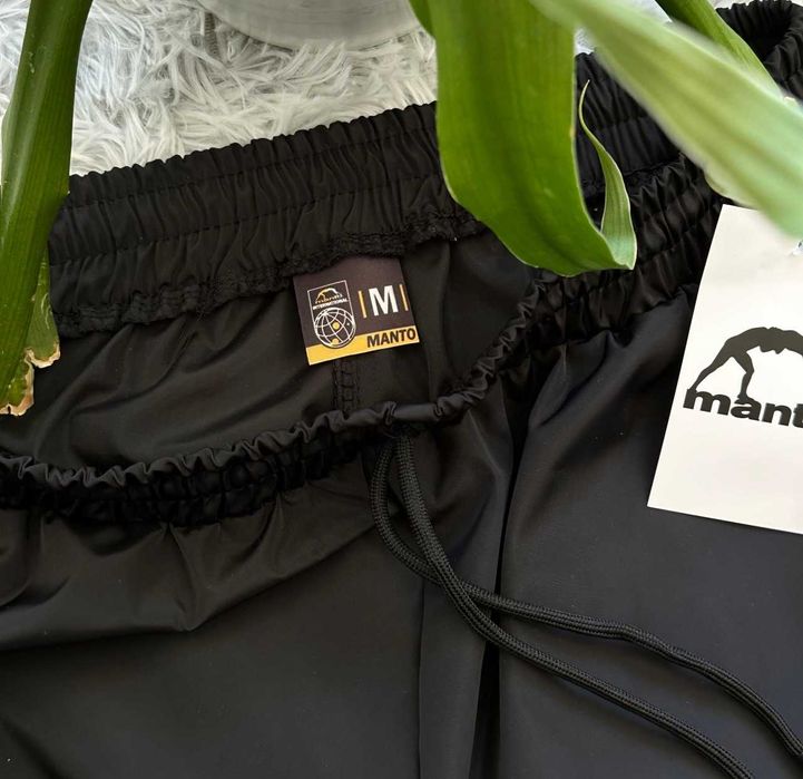 Нейлон — 1ОО% | Черные Штаны MANTO Gore-Tex Спортивні