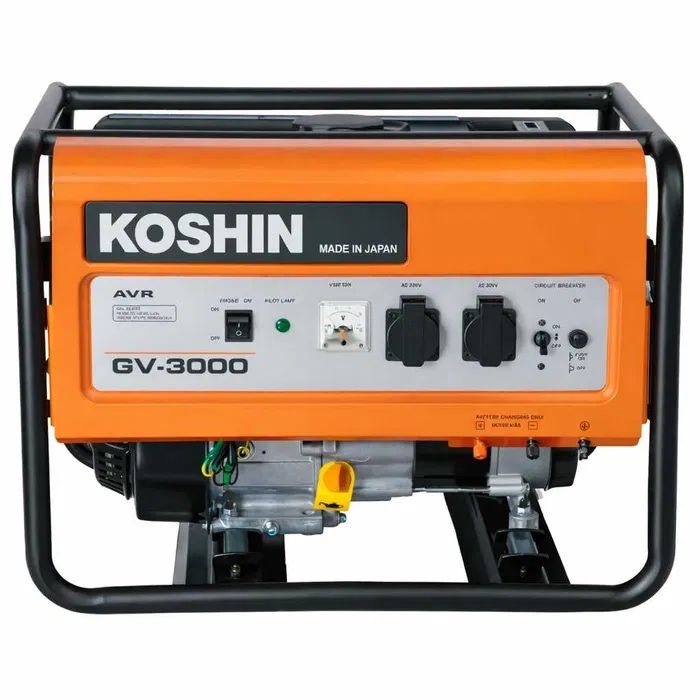 Бензиновый генератор Koshin GV-3000-BAC, 220В,2,2 кВт