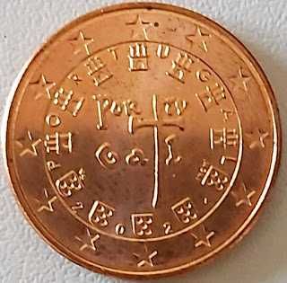 5-Cent Coin of Portugal, 2021