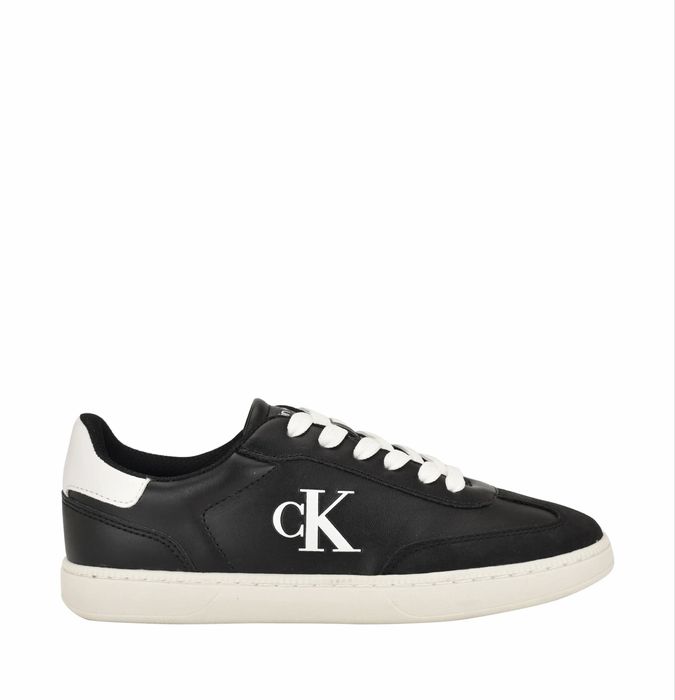 Кеди calvin klein, women's narissa sneaker calvin klein, чорні кеди calvin klein
