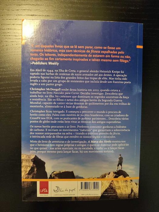 (Env. Incluído) A Marca dos Heróis de Christopher Mcdougall