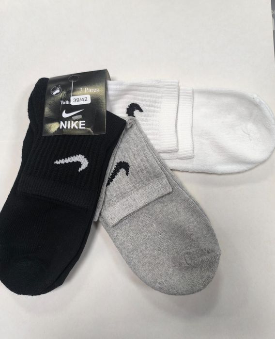 Meias cores tamanho variados