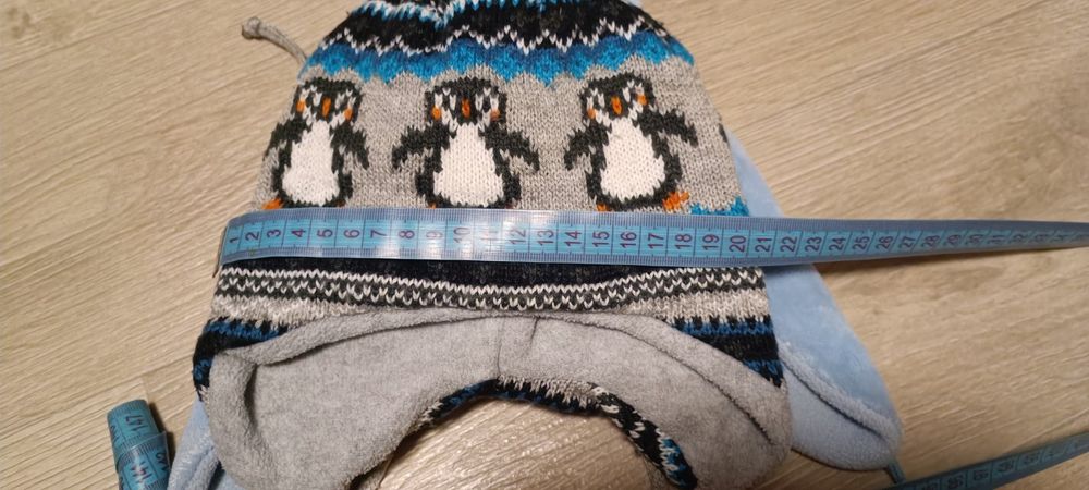 Шапка дитяча, флісова підкладка, 1-2-3 роки