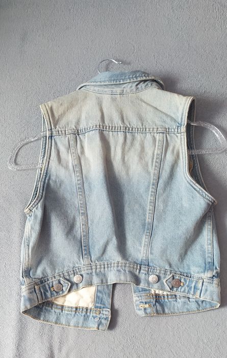 Kamizelka damska jeansowa