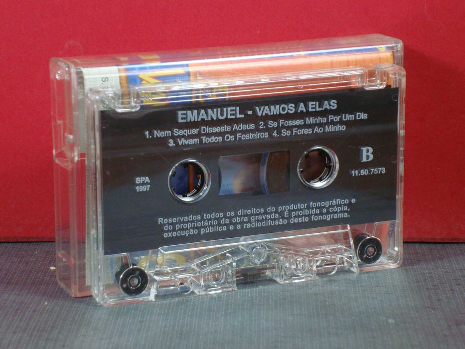 Emanuel - Vamos a Elas / Cassete / Near Mint