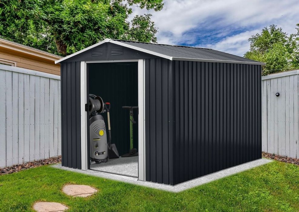 Garaż ogrodowy narzędziowy