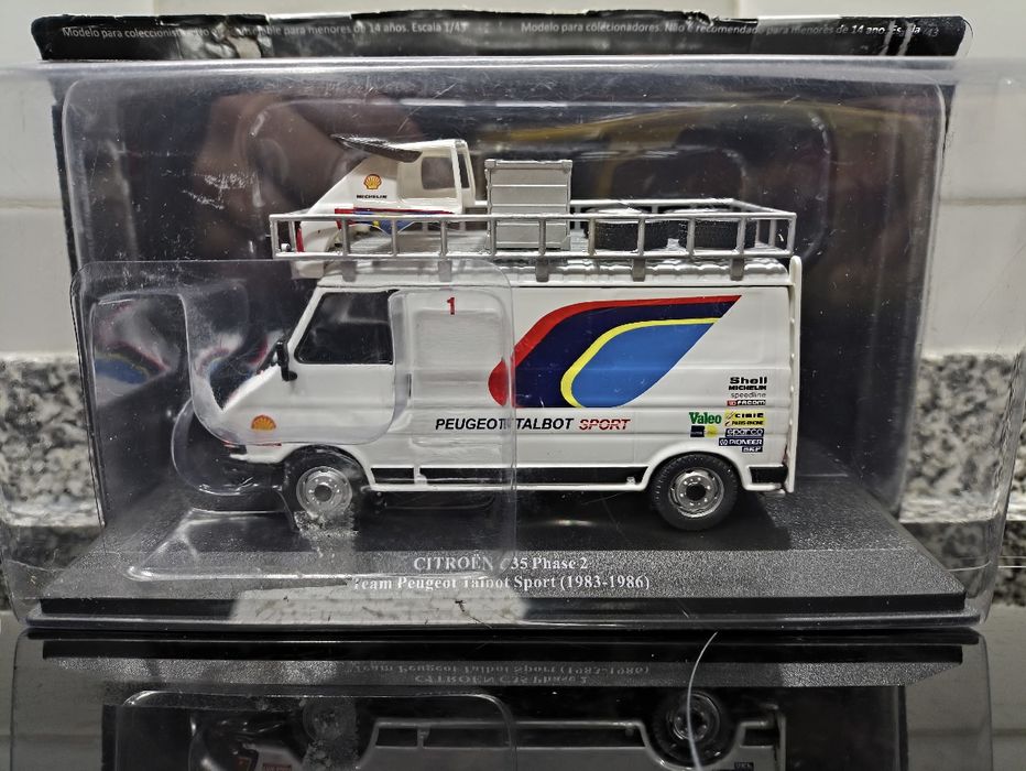 Miniaturas rally 1:43 e 1:18