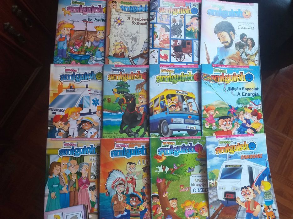 Revistas "o nosso amiguinho" anos 90