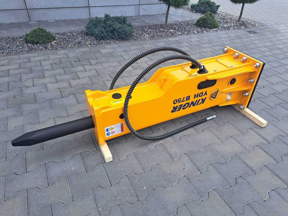 Młot hydrauliczny wyburzeniowy KINGER HB750 430kg do koparki