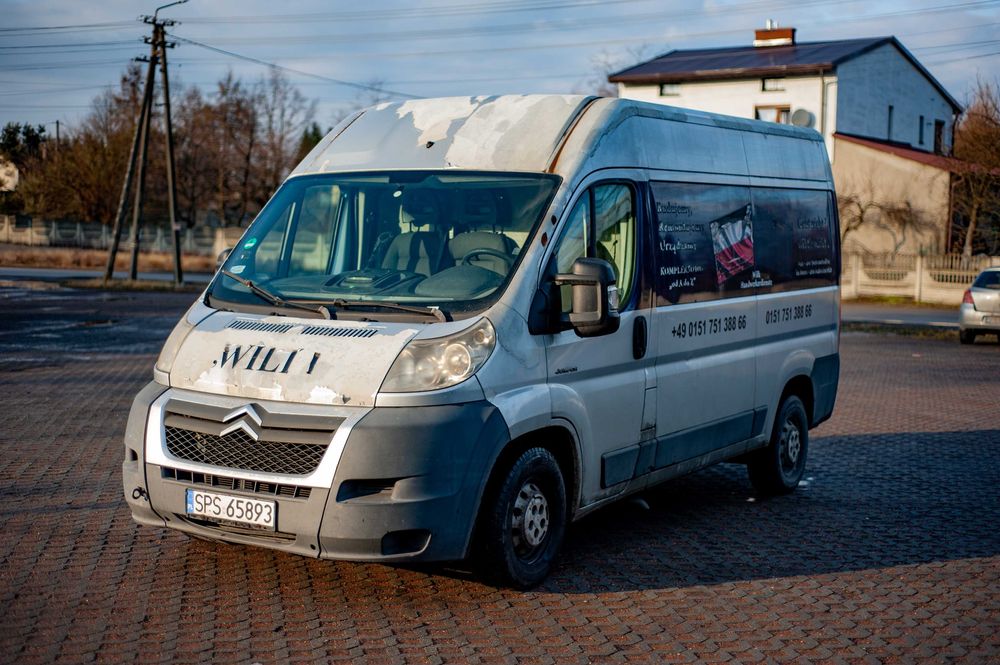 Citroen Jumper 2007 L2H2 2.2HDi Pneumatyka - poduszki, rampa.