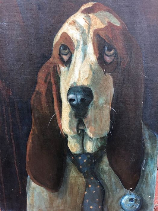 Obraz pies na płótnie